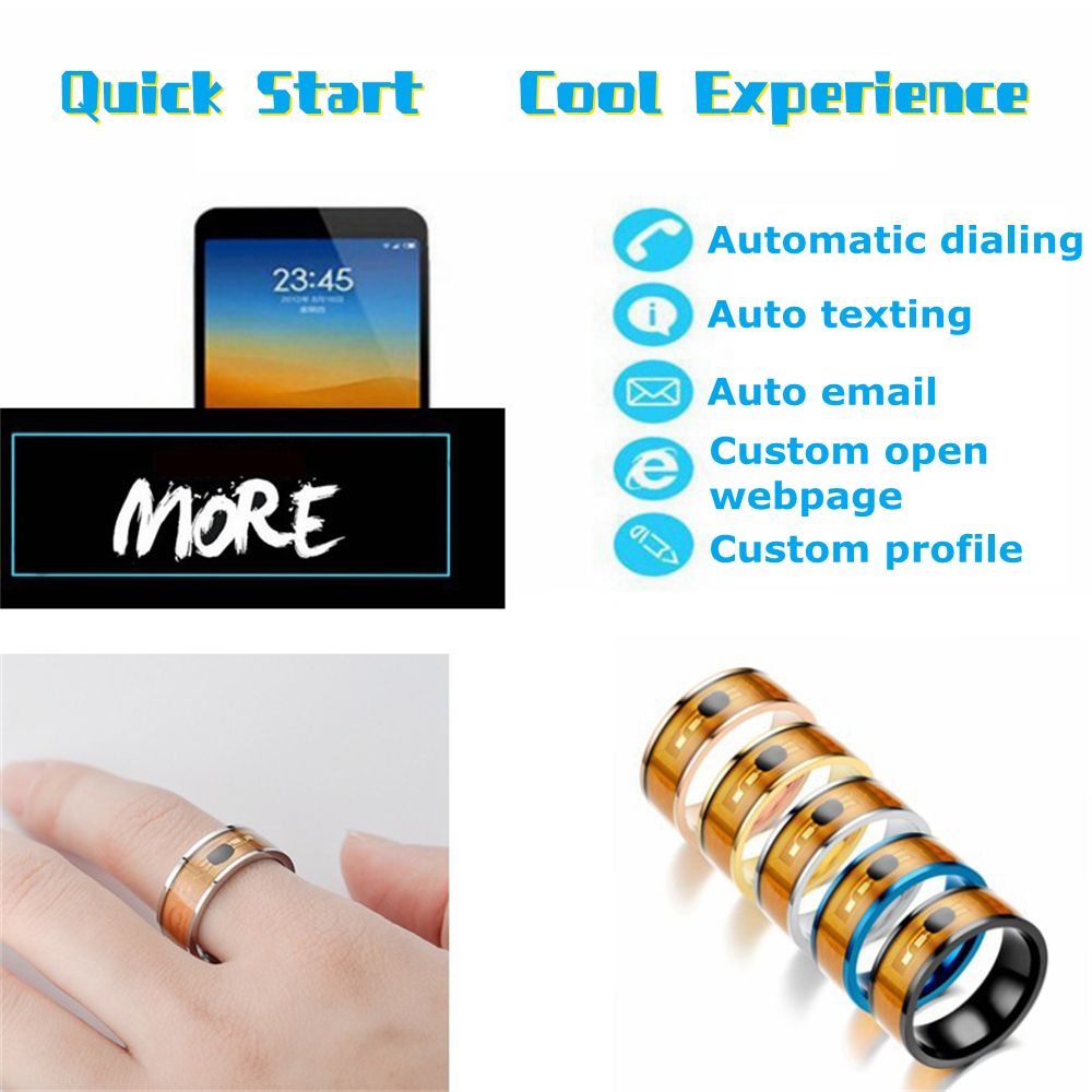 Fashion Technology Multifuncti - Smart Ring Nfc Pay incelemesi ve fiyatı