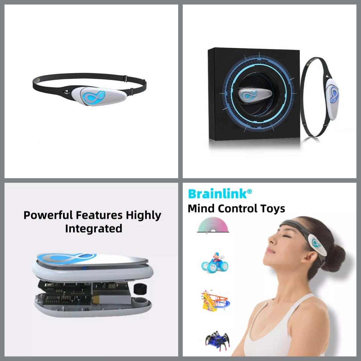 Dry Electrode EEG Brainwave He - Meditation Headband Eeg incelemesi ve fiyatı