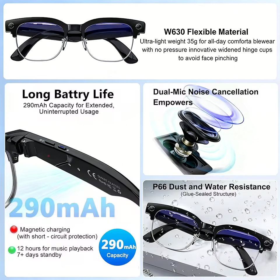 2026New 800W Pixel Camera Smar - Smart Glasses Lens incelemesi ve fiyatı