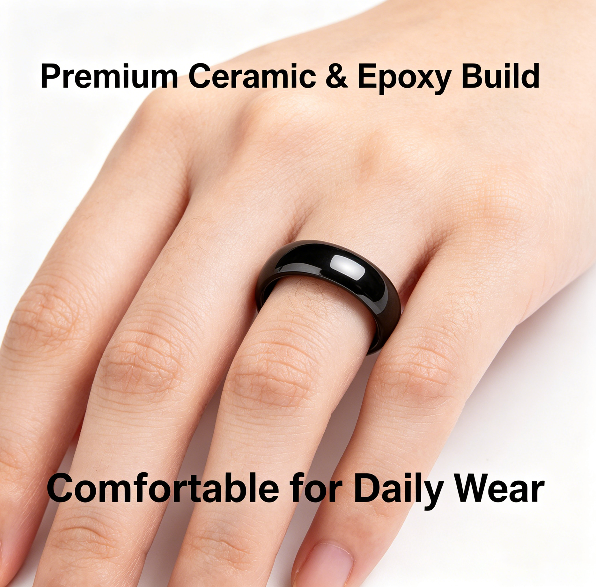 NFC Full Ceramic Smart Ring Co - Smart Ring Nfc Pay incelemesi ve fiyatı