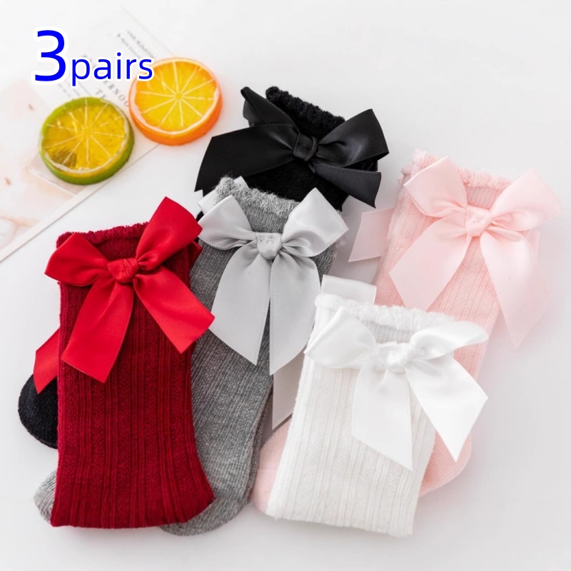 3Pairs/set Baby Girls Socks Bi - Baby Sock Oximeter incelemesi ve fiyatı
