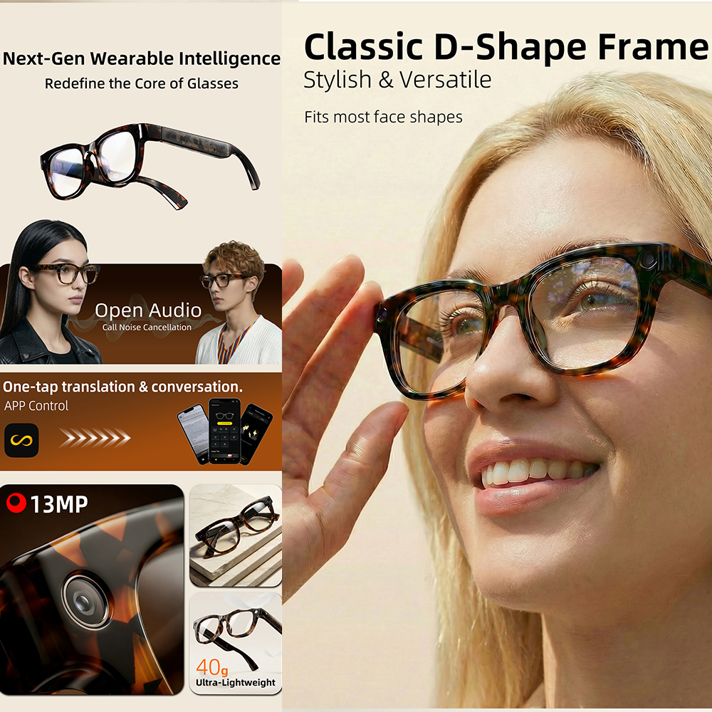 G600 Pro AI Smart Glasses 13MP - Smart Glasses Lens incelemesi ve fiyatı