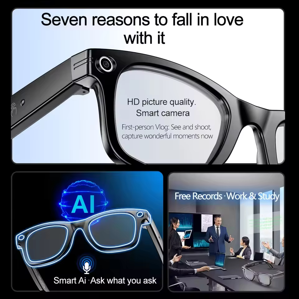 Xiaomi 800W Camera AI Glasses  - Smart Glasses Lens incelemesi ve fiyatı