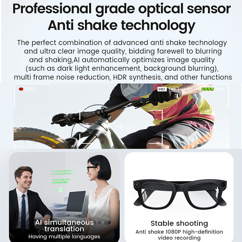 New Smart Camera Glasses AI Vo - Smart Glasses Lens incelemesi ve fiyatı