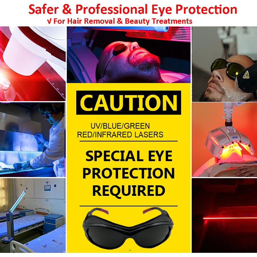 IPL Laser Hair Removal Glasses - Light Therapy Glasses incelemesi ve fiyatı