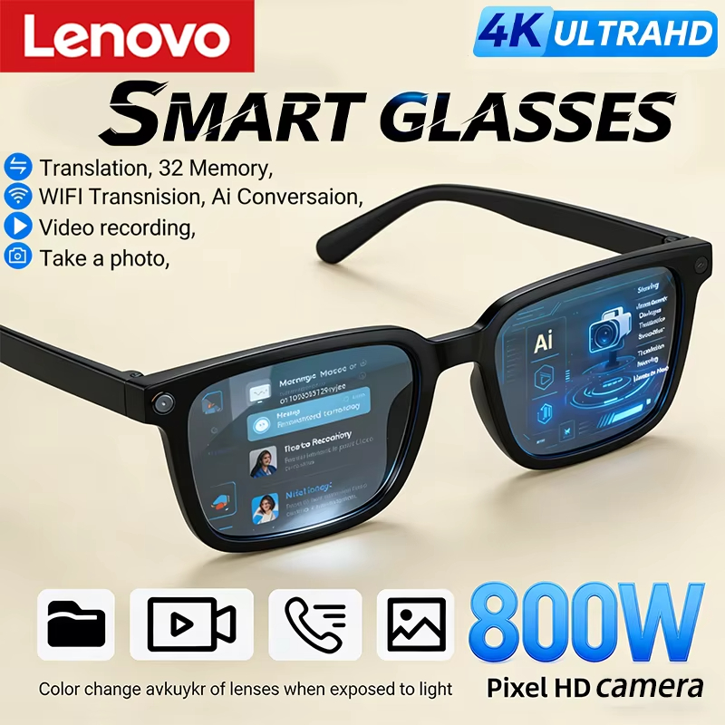 Lenovo AI Smart Glasses 8K HD  - Smart Glasses Lens incelemesi ve fiyatı
